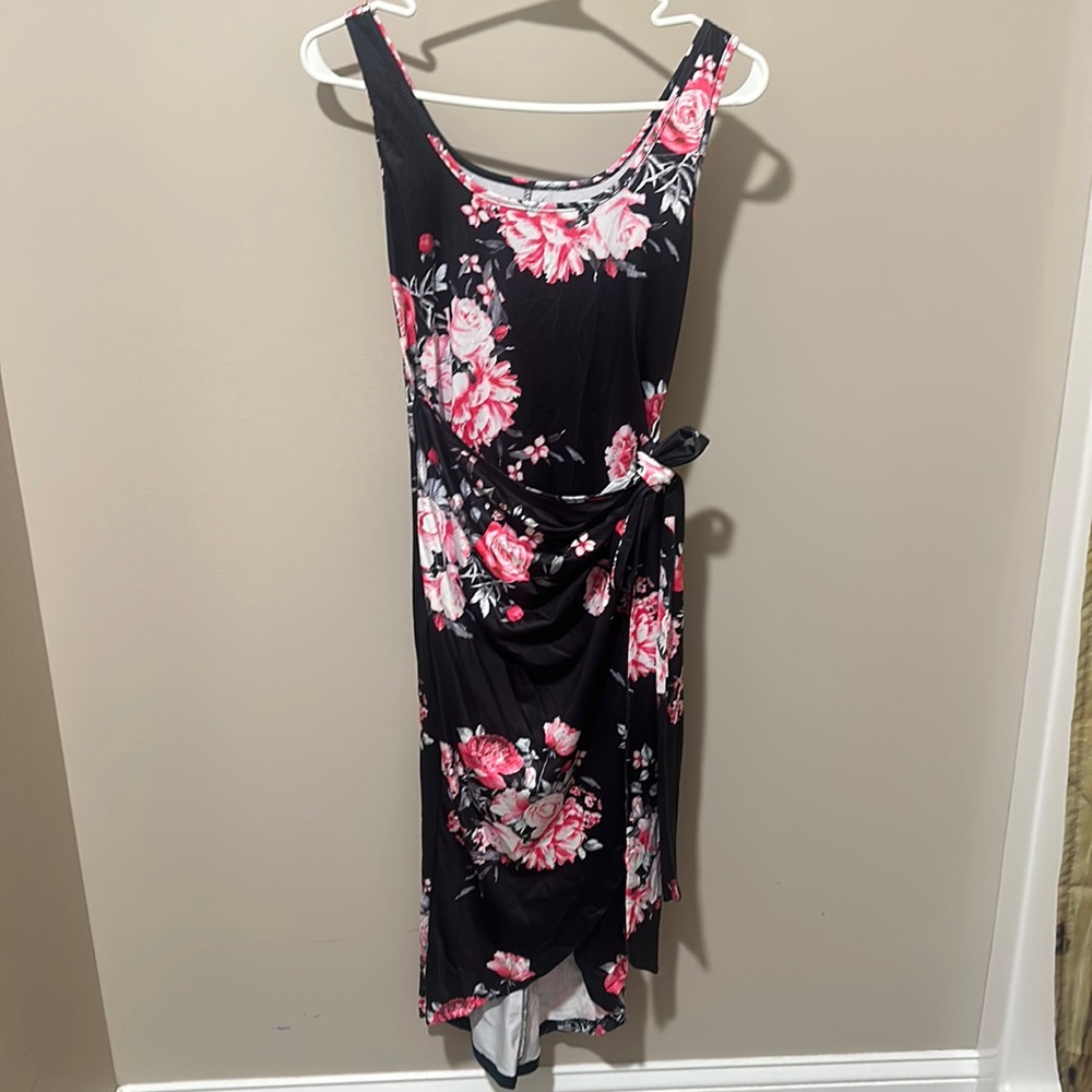 Brand New Mock Wrap Around Dress